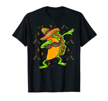 Load image into Gallery viewer, Dabbing Taco T Shirt Cinco de Mayo Mexican Fiesta Food