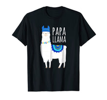 Load image into Gallery viewer, Mens Papa Llama t shirts for Men
