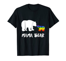Load image into Gallery viewer, LGBT Mama Bear Mom Lesbian Gay Bisexual Transgender T-Shirt