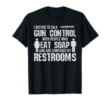 Load image into Gallery viewer, 2nd Amendment Shirt for Men Gun Rights Tshirt Pro Gun Debate