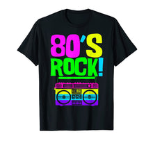 Load image into Gallery viewer, 80's Rock! | Retro 80s Party Wear Outfit Shirt