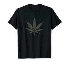 Load image into Gallery viewer, Distressed Weed Leaf T-Shirt