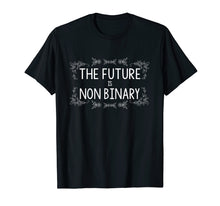 Load image into Gallery viewer, Future is Nonbinary LGBTQ T Shirt Transgender Fluid Pride