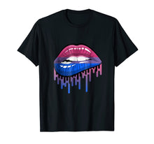 Load image into Gallery viewer, Bisexual Flag Lips - Equality + Pride - Bisexual Shirts