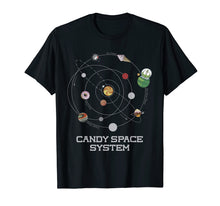 Load image into Gallery viewer, Cut the Rope: Om Nom Space System T-Shirt