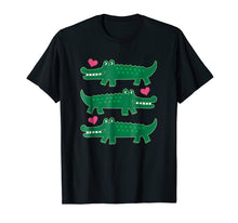 Load image into Gallery viewer, Alligator Crocodile T-shirt Cute Zoo Animal Jungle Tee