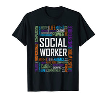 Load image into Gallery viewer, Social Worker Shirt for Women and Men Gift Tshirt