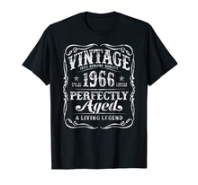 Load image into Gallery viewer, Made In 1966 Vintage T-Shirt 53rd Birthday 53 Years Old