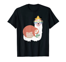 Load image into Gallery viewer, Funny Sloth Riding llama Alpaca T-Shirt