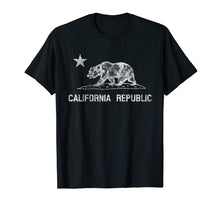Load image into Gallery viewer, California Republic TShirt State Flag Souvenir T Shirt