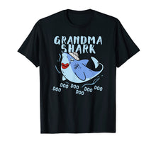 Load image into Gallery viewer, Grandma Shark T-Shirt For Your Grandmom Or Parents
