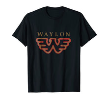 Load image into Gallery viewer, Waylon Jennings Flying W Logo Shirt - Official Merch