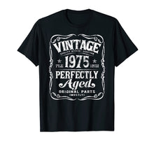 Load image into Gallery viewer, Vintage Made In 1975 T-Shirt 44th Birthday Gift