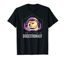 Load image into Gallery viewer, Dogecoin Tshirt | To The Moon Dogestronaut Dogecoin Shirt