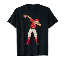 Load image into Gallery viewer, Dabbing Baseball Catcher Gift Shirt Men Boys Kids BZR
