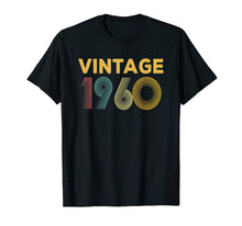 Load image into Gallery viewer, 59th Birthday Gift Vintage 1960 T-Shirt Classic Men Women