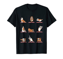 Load image into Gallery viewer, English Bulldog Yoga Puppy Yoga Poses and Meditation T-Shirt