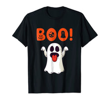 Load image into Gallery viewer, Funny Boo Ghost Tshirt For Halloween Day