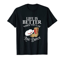 Load image into Gallery viewer, Line Dance T Shirt Country Line Dancing Gift Tshirt