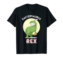 Load image into Gallery viewer, Eastersaurus Rex T-Shirt Easter Bunny Dinosaur Tee Dino Gift