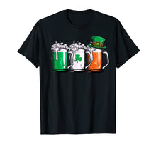 Load image into Gallery viewer, Irish Beer Shirt Ireland Flag St Patricks Day Men Women Gift