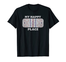 Load image into Gallery viewer, My Happy Place | Hockey, Figure & Speed Skating Rink T-Shirt