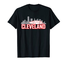 Load image into Gallery viewer, Cleveland Skyline Shirt Native American Feather