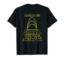Load image into Gallery viewer, Come To The Shark Side T-Shirt Love Sharks Vintage Gift Tee