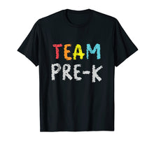 Load image into Gallery viewer, Team Prek Teacher Team Preschool Teacher Prek Crew T Shirt