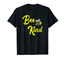 Load image into Gallery viewer, Bee Kind Be Kind Teacher T-Shirt Busy like Bee Bumble B
