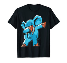 Load image into Gallery viewer, Dabbing Elephant t shirt; Dab t shirt; Elephant Lover tshirt