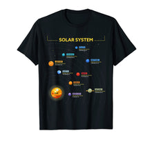Load image into Gallery viewer, Solar System T Shirt - Awesome Gift Shirt For Space Geeks