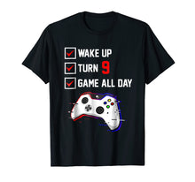 Load image into Gallery viewer, 9th Gamer Birthday Shirt Birthday Video Game T Shirt Gifts