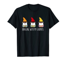 Load image into Gallery viewer, Hanging With My Gnomies Shirt Funny Yard Gnome Garden Gift