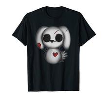 Load image into Gallery viewer, Emo Chibi T Shirt Kawaii goth graphic fashion top