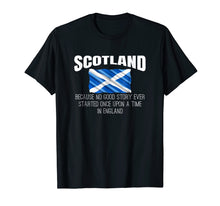 Load image into Gallery viewer, Funny Scottish t-shirt gift for Scot who loves Scotland