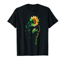 Load image into Gallery viewer, Mental Health Awareness Sunflower Shirt