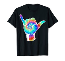 Load image into Gallery viewer, Hawaiian Tie Dye Shaka Sign Shirt | Cute Mind-Blowing Gift
