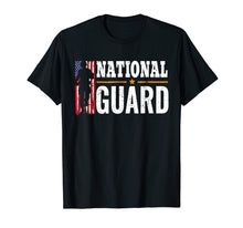 Load image into Gallery viewer, National Guard American Flag Proud Patriotic Gift T-Shirt