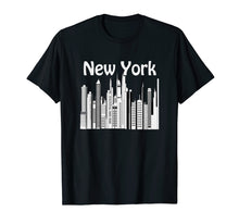 Load image into Gallery viewer, New York Skyline Souvenir T-Shirt What A Great City To Visit