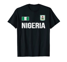 Load image into Gallery viewer, Nigeria T-shirt Nigerian Flag Souvenir Love Gift