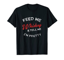 Load image into Gallery viewer, Feed Me Whiskey Retro Tennesse Rye Malt Gift Shirt