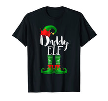 Load image into Gallery viewer, Mens Daddy Elf Matching Family Christmas Pajama Shirt Gift Men
