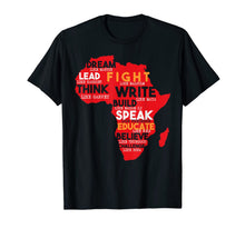 Load image into Gallery viewer, Black History Month African American Country Art T-Shirt