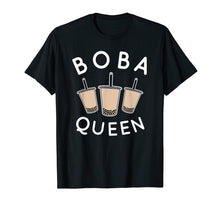 Load image into Gallery viewer, Boba Queen T-Shirt, Ice Drink Tea Bubble Boba Tee