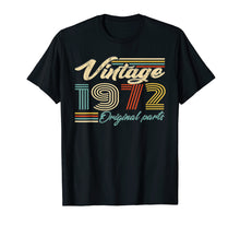 Load image into Gallery viewer, Made In 1972 Heart 47th Birthday Gift Vintage Shirt Tshirt