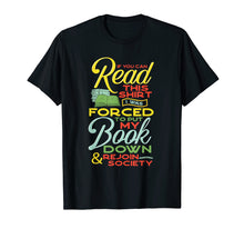 Load image into Gallery viewer, Forever Book Lover T Shirt Passionate Bookworm Readers Rock