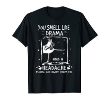Load image into Gallery viewer, You Smell Like Drama and A Headache T-Shirt