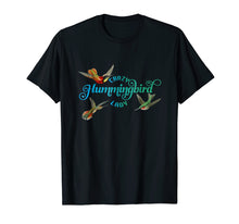 Load image into Gallery viewer, Crazy Hummingbird Lady Shirt Hummingbird gift I love birds