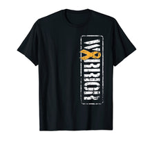 Load image into Gallery viewer, Leukemia Cancer Awareness - Military Warrior Ribbon T-Shirt